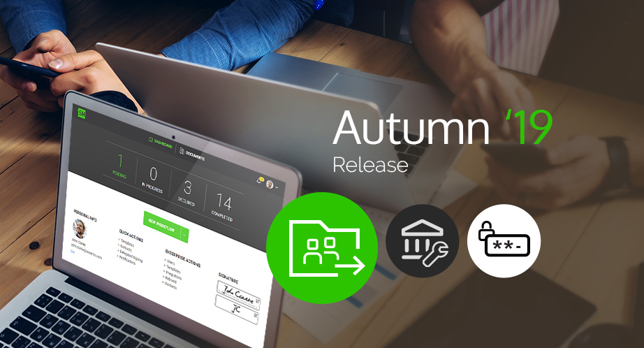 SigningHub Autumn 19 Release Blog SigningHub SigningHub Autumn 19 Release Blog SigningHub